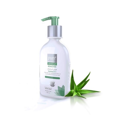 Pure Beauty Make-up remover and moisturizer with aloe vera extract 200 ml