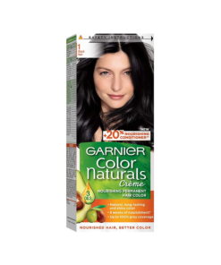 GARNIER Color Naturals Permanent Hair Color Cream, 1, Black