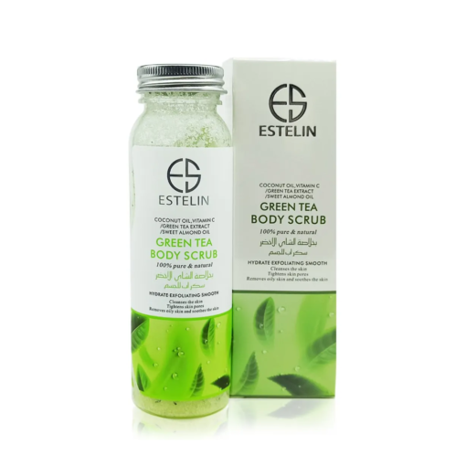 Estelin Green Tea Body Scrub, 200g
