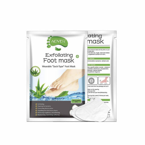 Aliver Exfoliating Foot mask with aloe vera extract 40 g