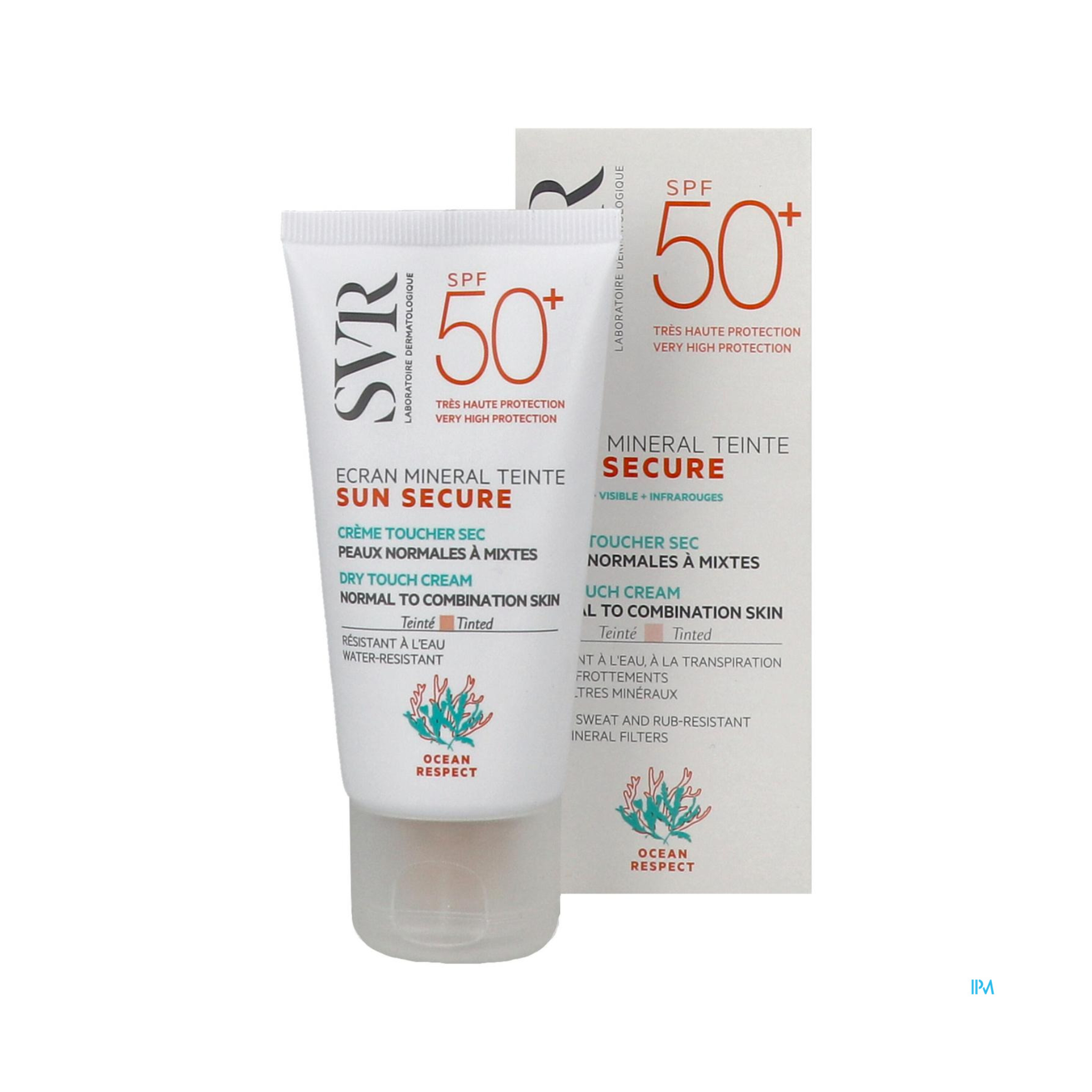 SVR Ecran Mineral Sun Secure Dry Touch Tinted SPF50+ Cream - يوشوب Ushop