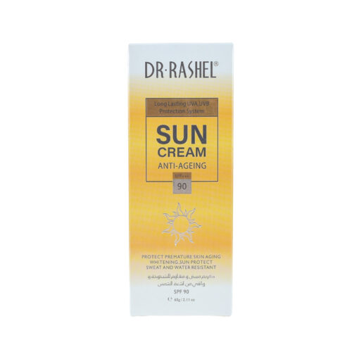 دكتور راشيل كريم مبيض ومقاوم للشيخوخة SPF 90 واقي من اشعة الشمس 60 غرام